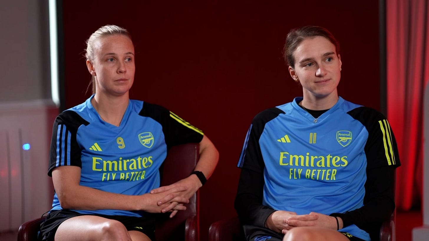 Beth Mead and Viv Miedema: Arsenal duo discuss new docuseries Step by Step  - a tale of loss, grief and recovery | Football News | Sky Sports