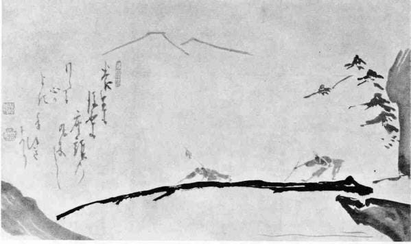 Blind Men Crossing a Bridge - Hakuin Ekaku
