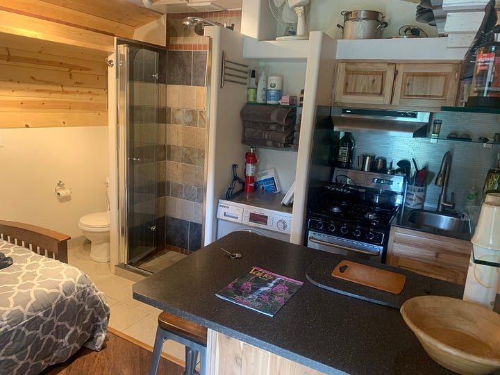 Our tiny house in Valdez.