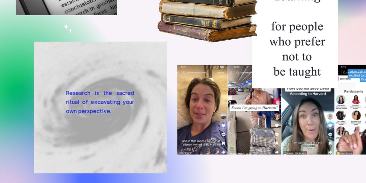 Thumbnail of Research as an antidote to the scroll