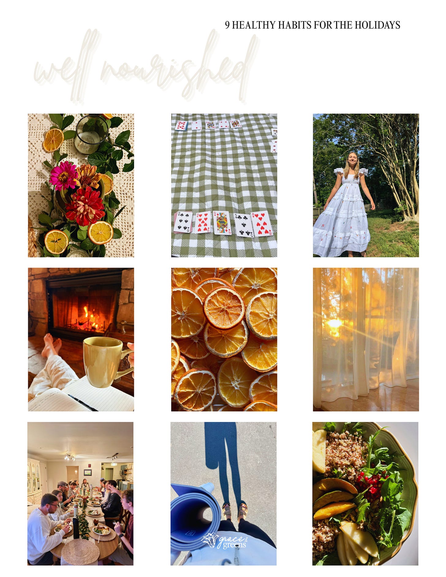 9 healthy habits for the holiday season