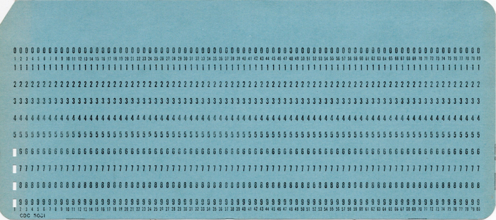 Computer-Card, Texture