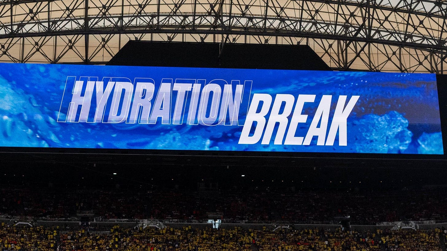 World Cup 2026: Gianni Infantino says hydration breaks bring no extra  revenue for Fifa' - BBC Sport
