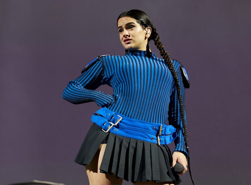 Rosalía's “Bizcochito” Chewing Concert Meme, Explained