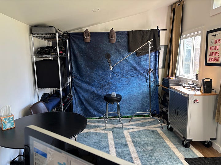 completed design wall