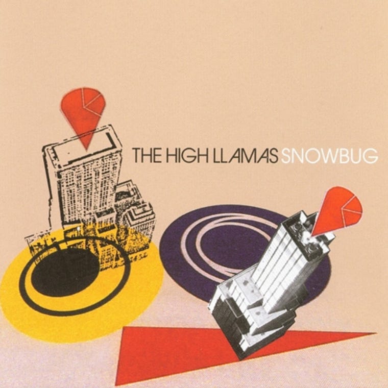 The High Llamas "Snowbug" album art The High Llamas "Snowbug" album art