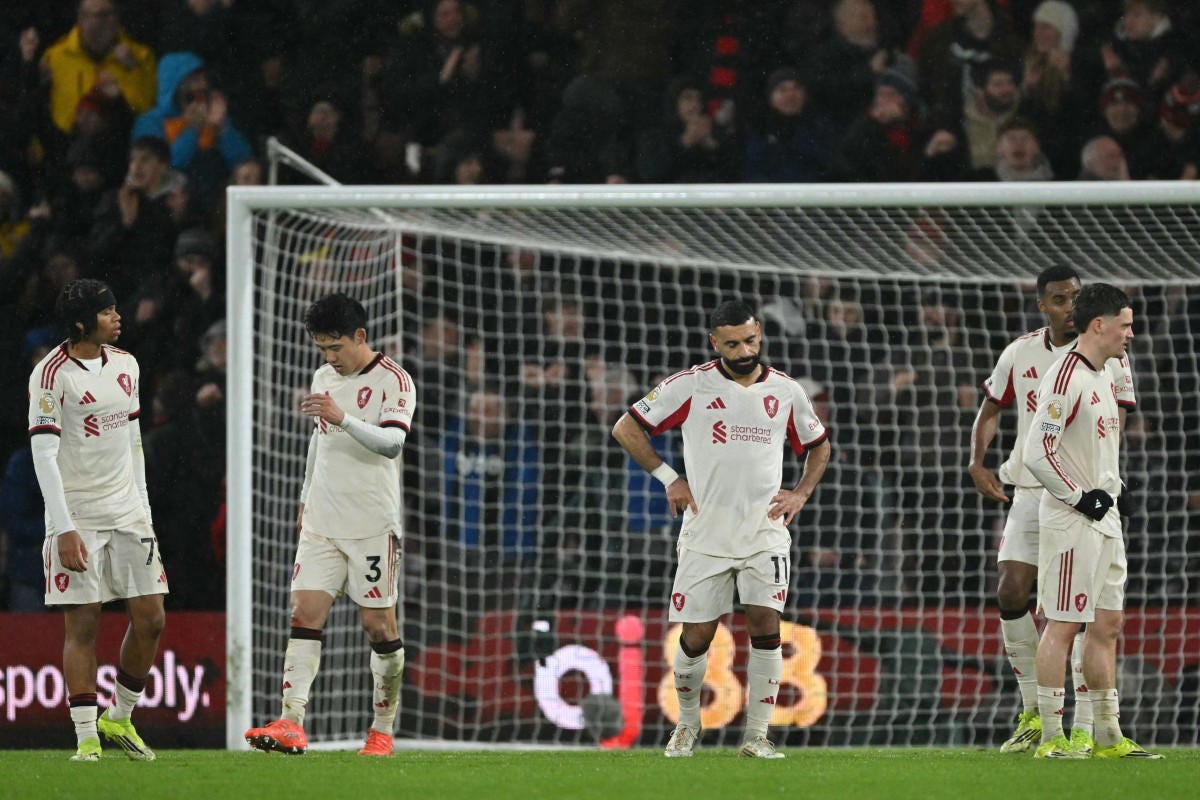 Bournemouth pile pressure on Slot with 3-2 win over Liverpool - Vanguard News Bournemouth pile pressure on Slot with 3-2 win over Liverpool - Vanguard News