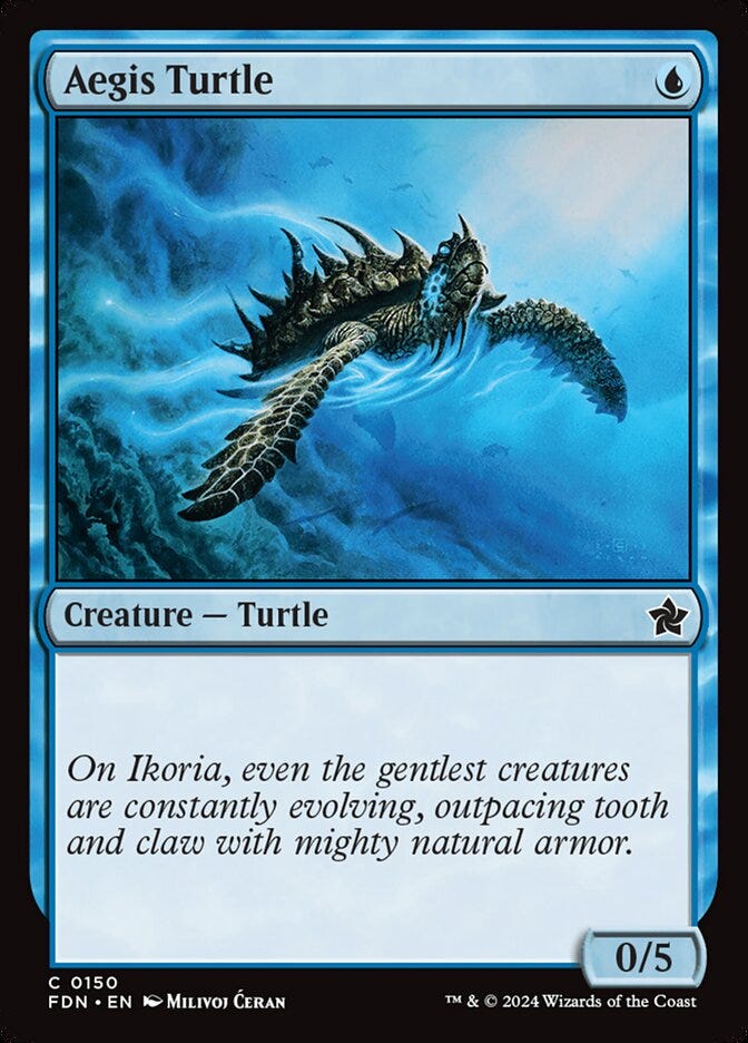 Aegis Turtle (Foundations #150)