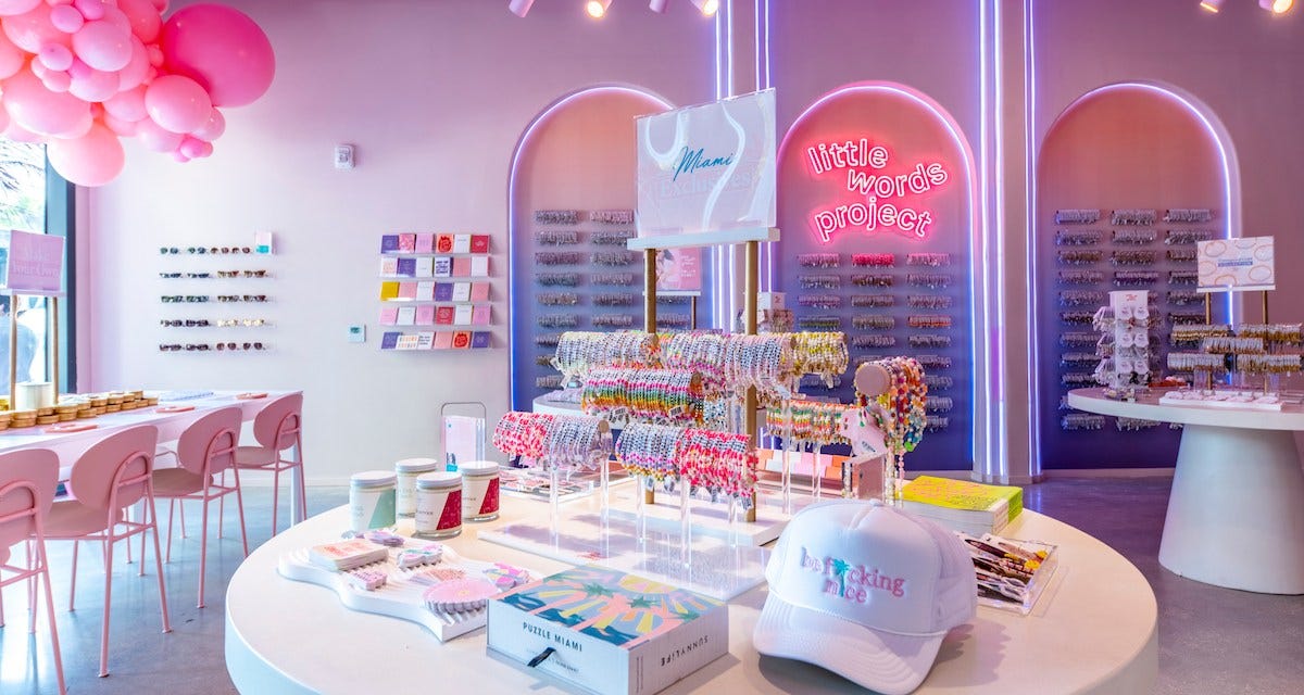 After its first store hit $1M-plus in sales, Little Words Project is  growing its retail fleet