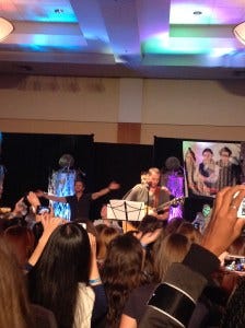 Jason Manns and Misha Collins kick off the show