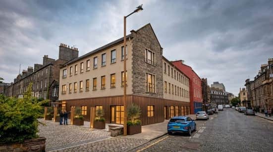 An artist's impression of how the former showroom will look as serviced apartments if the change of use application is approved. An artist's impression of how the former showroom will look as serviced apartments if the change of use application is approved.