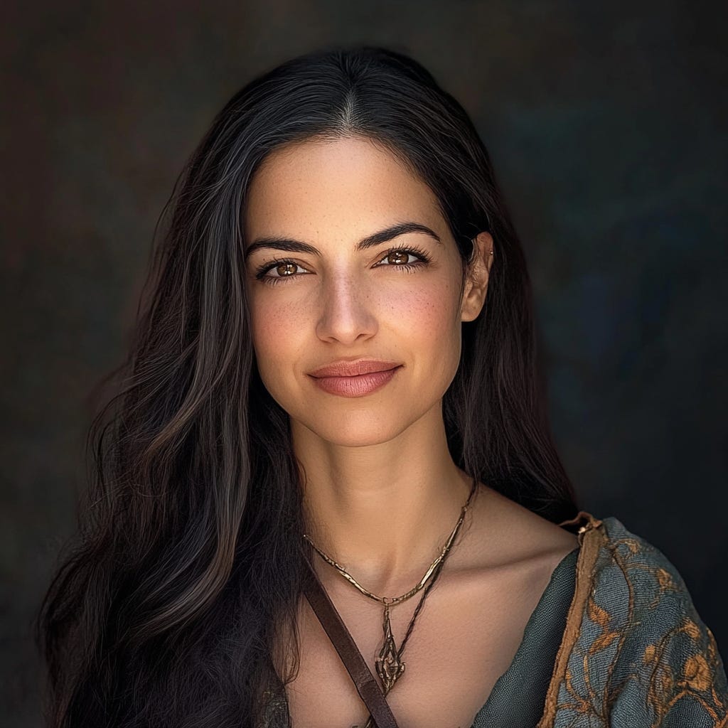 An elegant portrait of Liat Portal, reimagined by MidJourney, featured as part of The Liat Show, highlighting The Liat Show's exploration of storytelling with NotebookLM. An elegant portrait of Liat Portal, reimagined by MidJourney, featured as part of The Liat Show, highlighting The Liat Show's exploration of storytelling with NotebookLM.