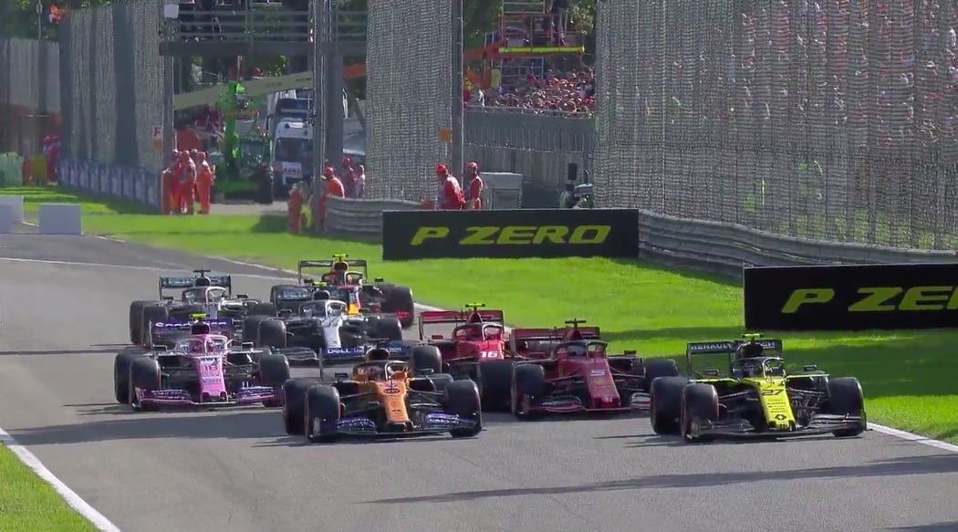 F1 - F1/Warm Up lap vs time attack: una falla di sicurezza a cui porre  rimedio | Formula Uno Analisi Tecnica