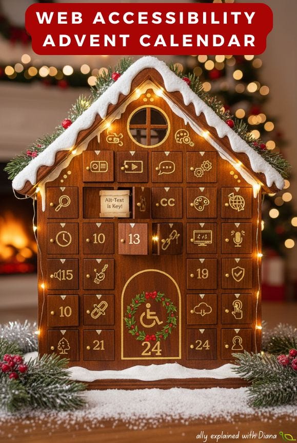 Web Accessibility Advent Calendar