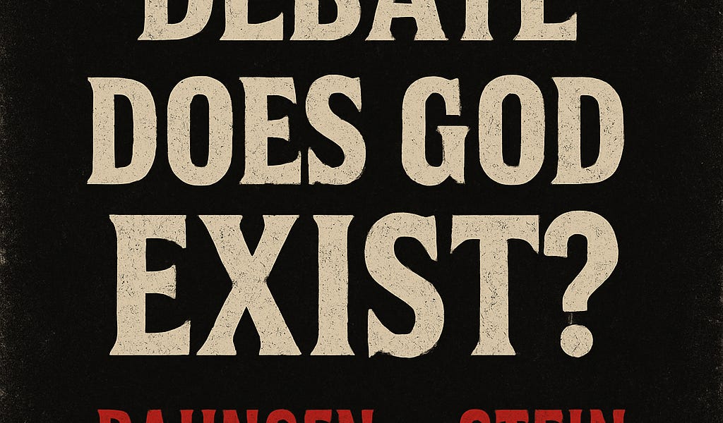 From The Vault: The Great Debate: Does God Exist? Dr. Greg Bahnsen vs ...