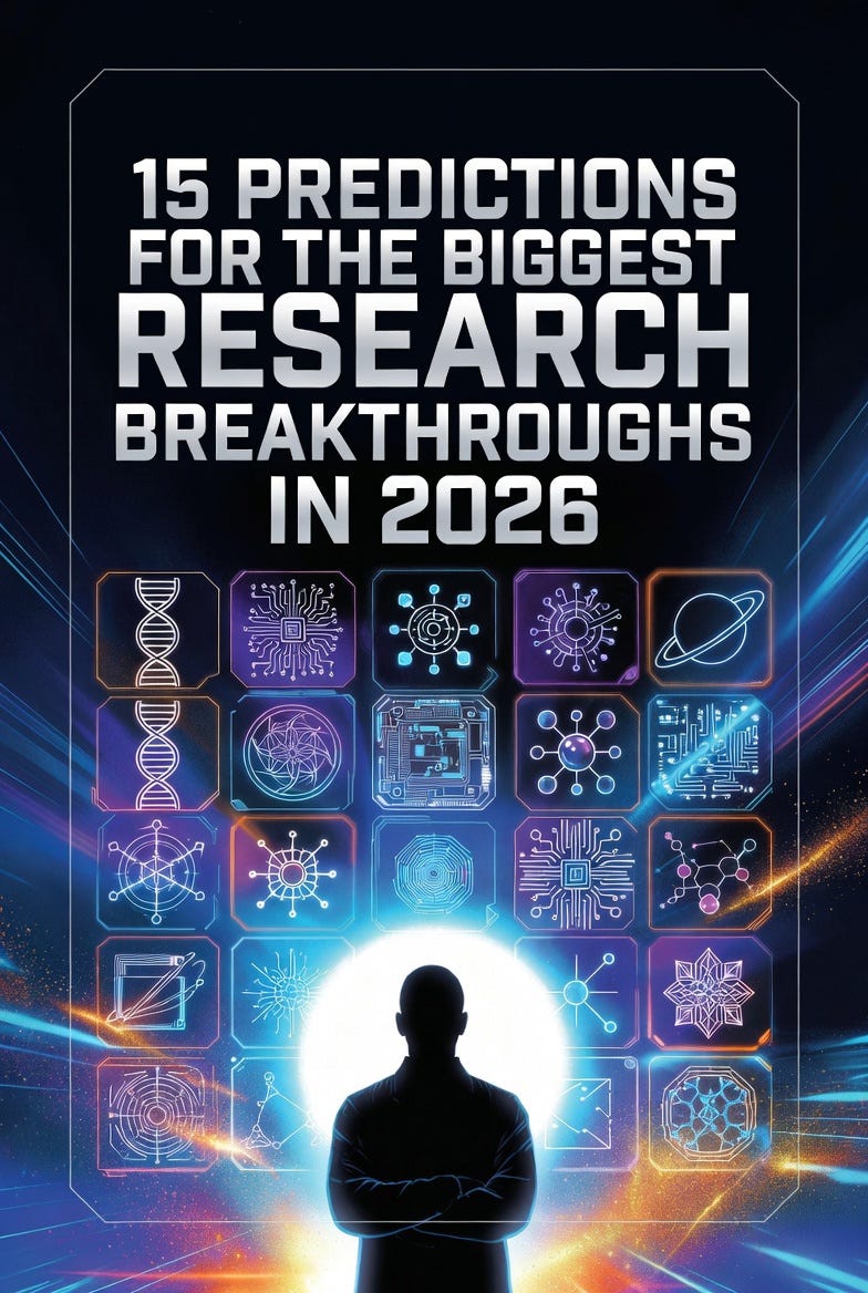 15 Predictions For The Biggest Research Breakthroughs In 2026