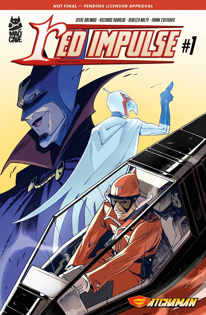 Gatchaman: Red Impulse covers