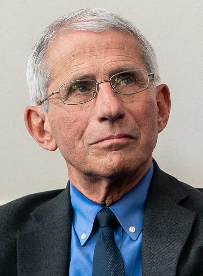 Dr. Anthony Fauci, the head of the National Institute of Allergy and Infectious Diseases (NIAID) for 36 years