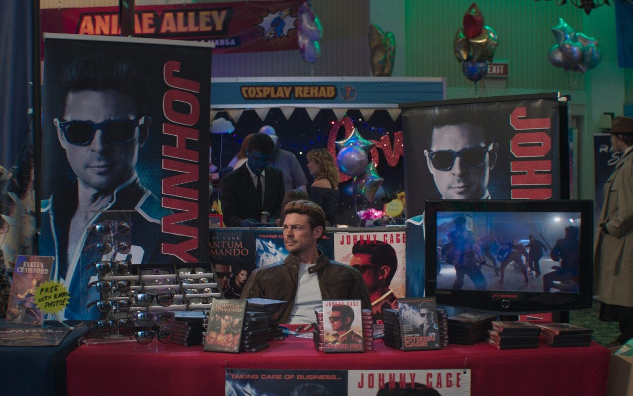 Johnny Cage in Mortal Kombat II