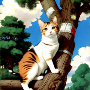Cat in a Tree