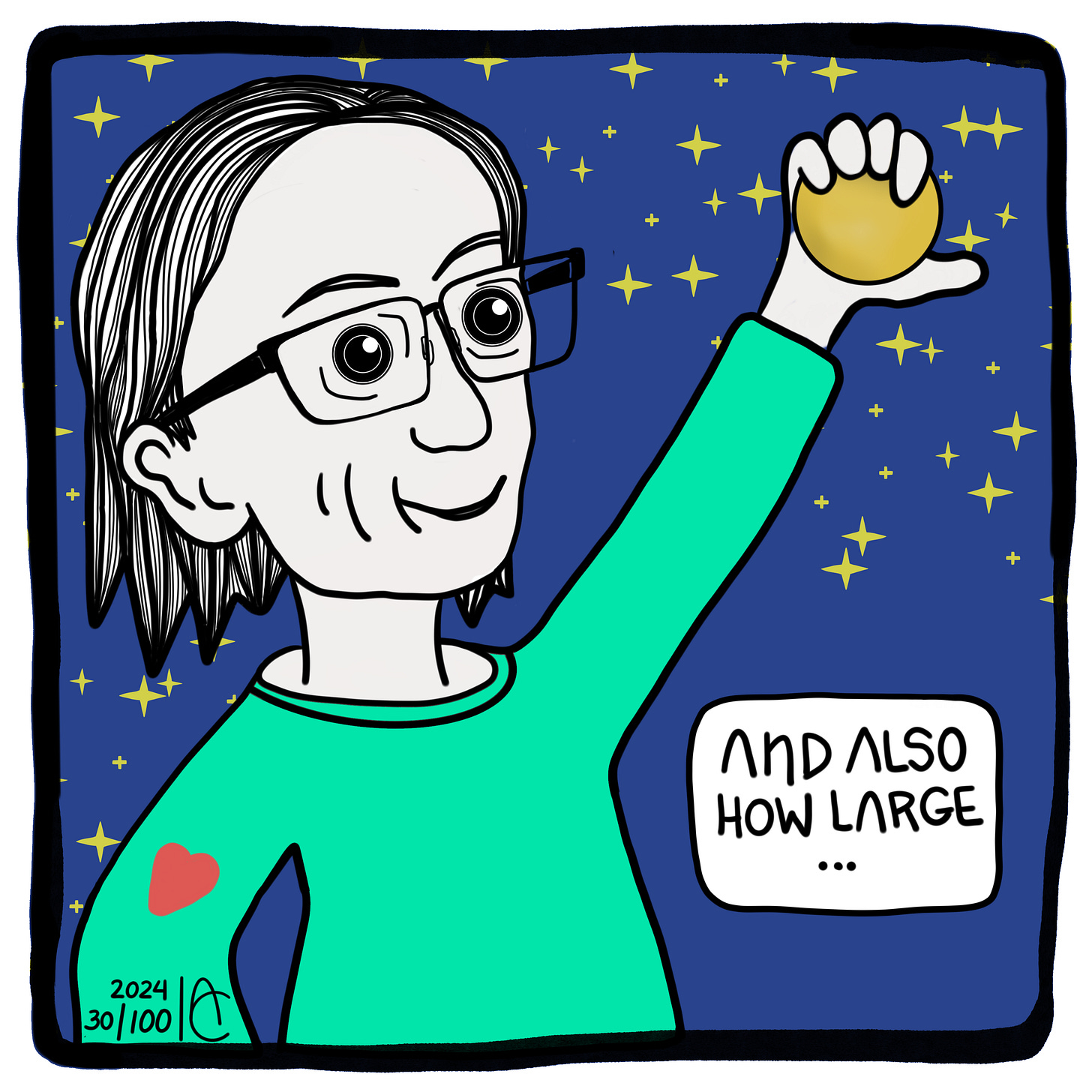 30/100:  And also how large.