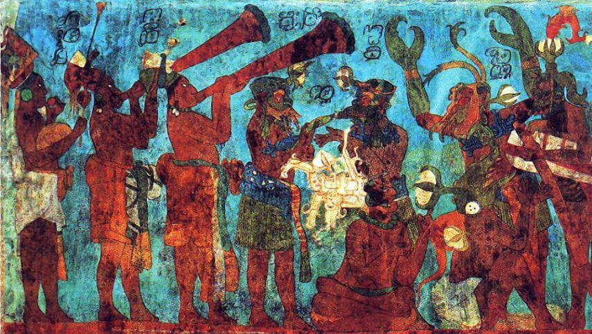 Bonampak mural Bonampak mural
