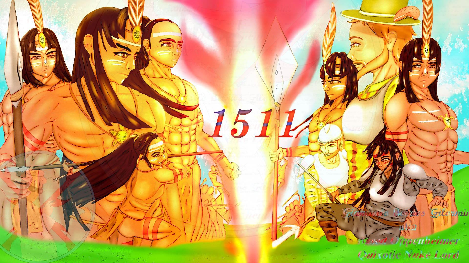 La Épica Guerra del 1511 entre el Emperador Agüeybaná II y Juan Ponce de  León, image size:1920x1080