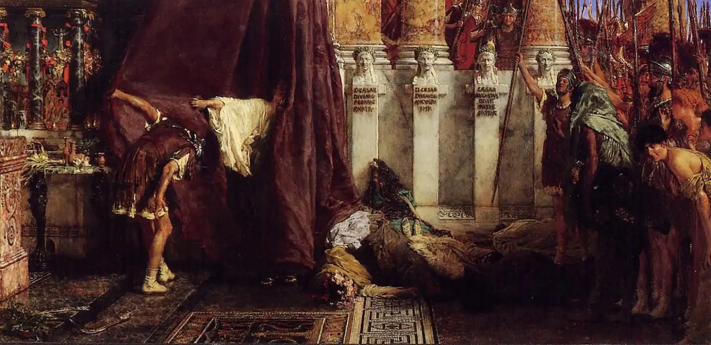 60.8 Percent of Roman Emperors Died Violently, New Study Finds 60.8 Percent of Roman Emperors Died Violently, New Study Finds