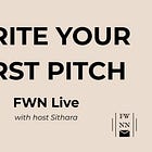 Watch Now: Write Your First Pitch Workshop