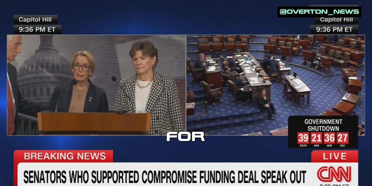 Democratic Collapse Democrat Senator Breaks Silence: Shutdown Strategy Totally Collapsed