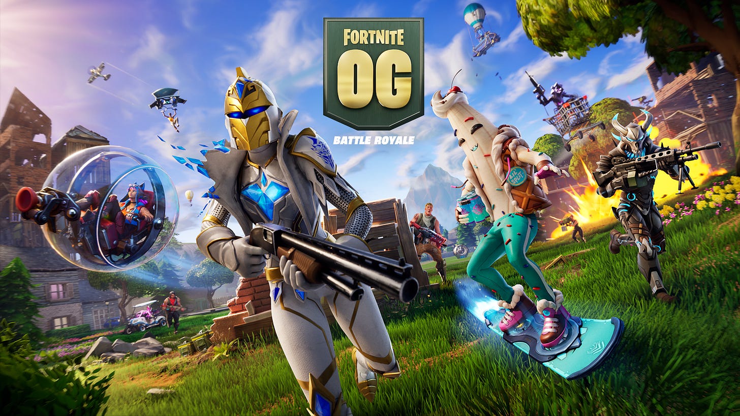 Fortnite OG Brought in Over 44.7 Million Players on Day 1