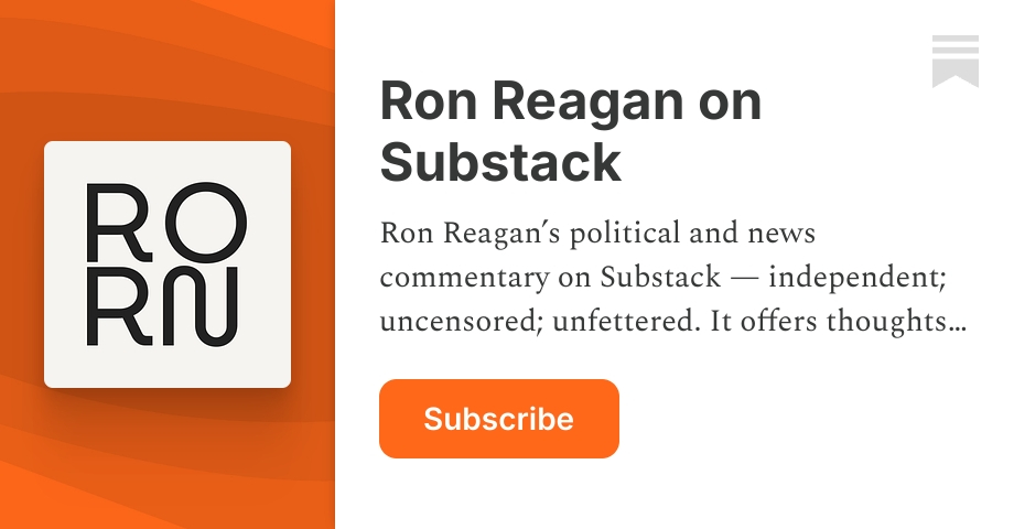 The Downward Spiral - Ron Reagan on Substack