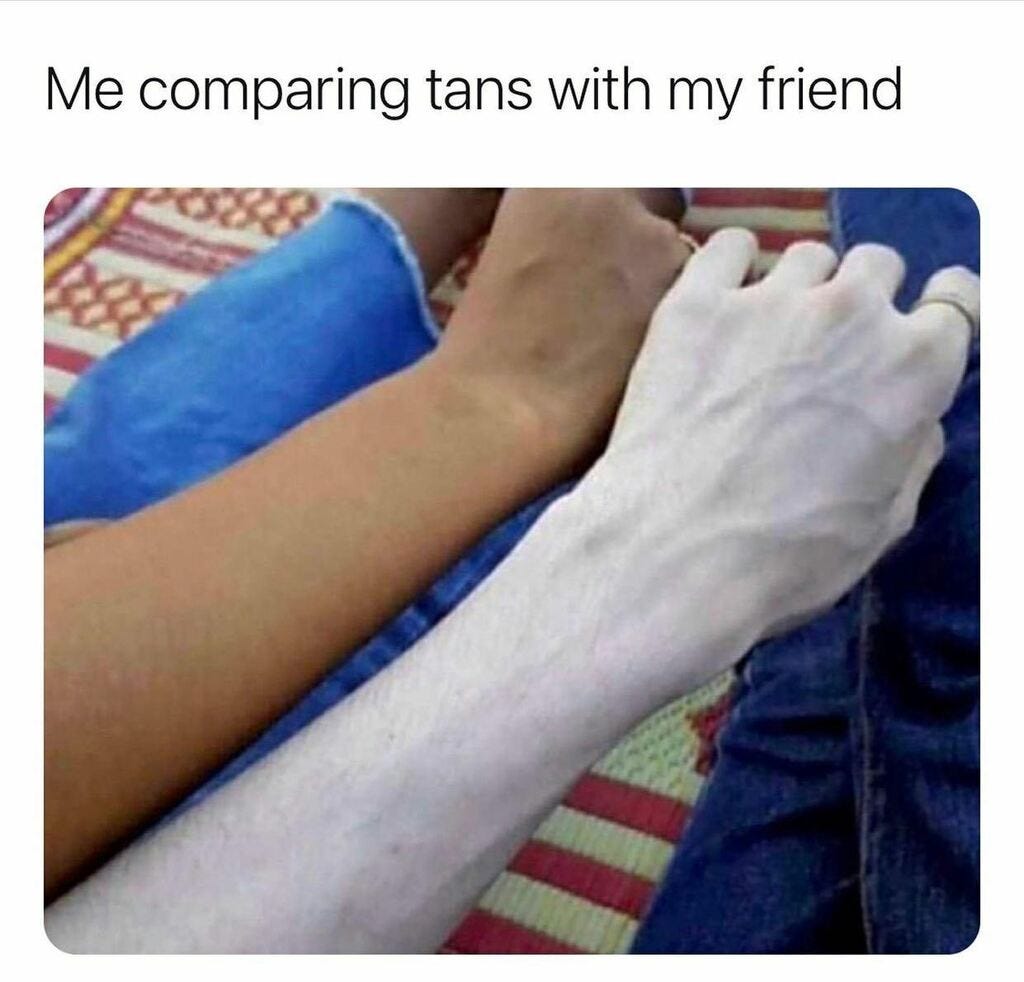 I'm Not Your Hun. Hun on Twitter: "Tag your pale friend ———-  #imnotyourhunhun #funny #memes #ukmemes #gcse #gcsememes #ukmeme #british  #britishmemes #brits #relatable #funny #britishmemesuk #uk #britishproblems  #growingupbritish #funnymemes #memesdaily ...