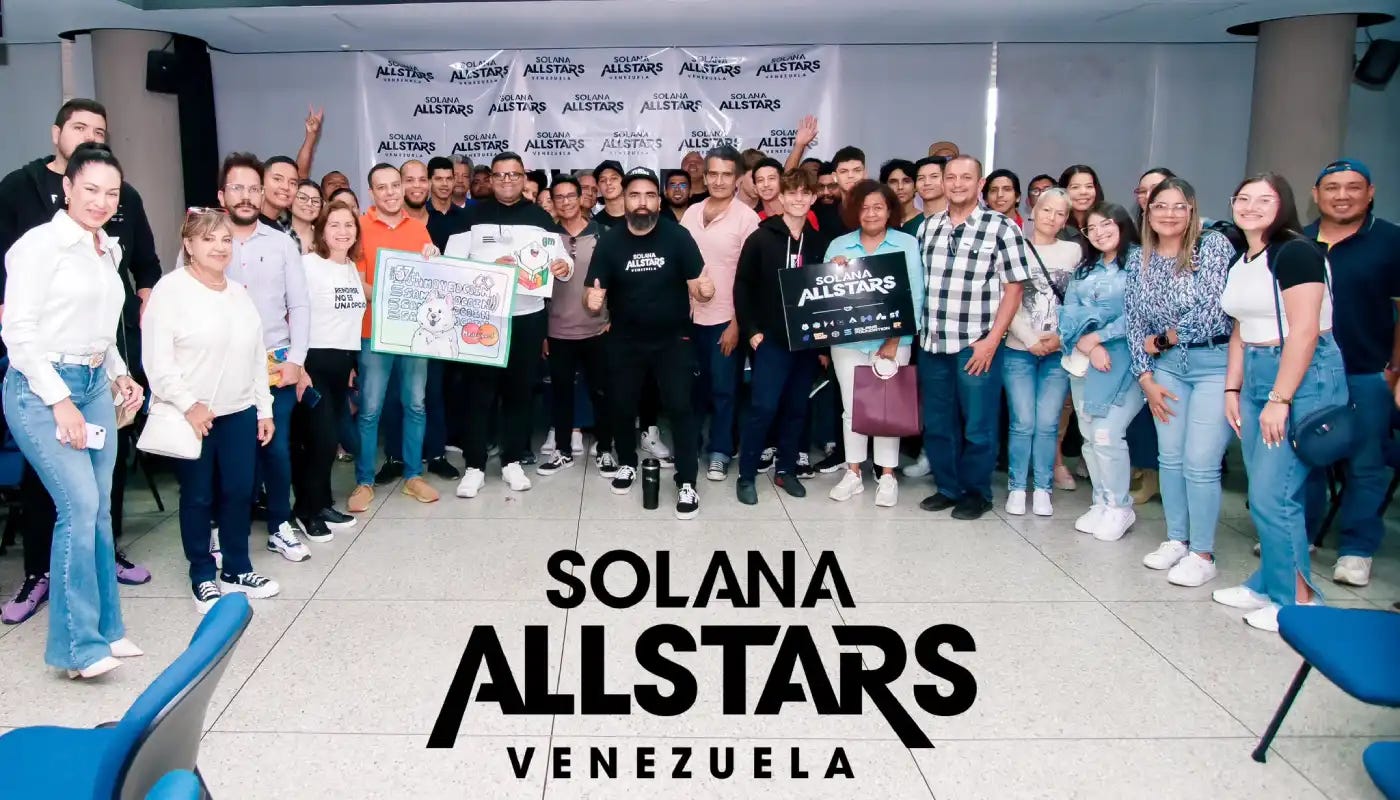 Imagen del primero encuentro de Solana All Stars en Puerto Ordaz. Imagen de @allstarsVEN en X. Imagen del primero encuentro de Solana All Stars en Puerto Ordaz. Imagen de @allstarsVEN en X.