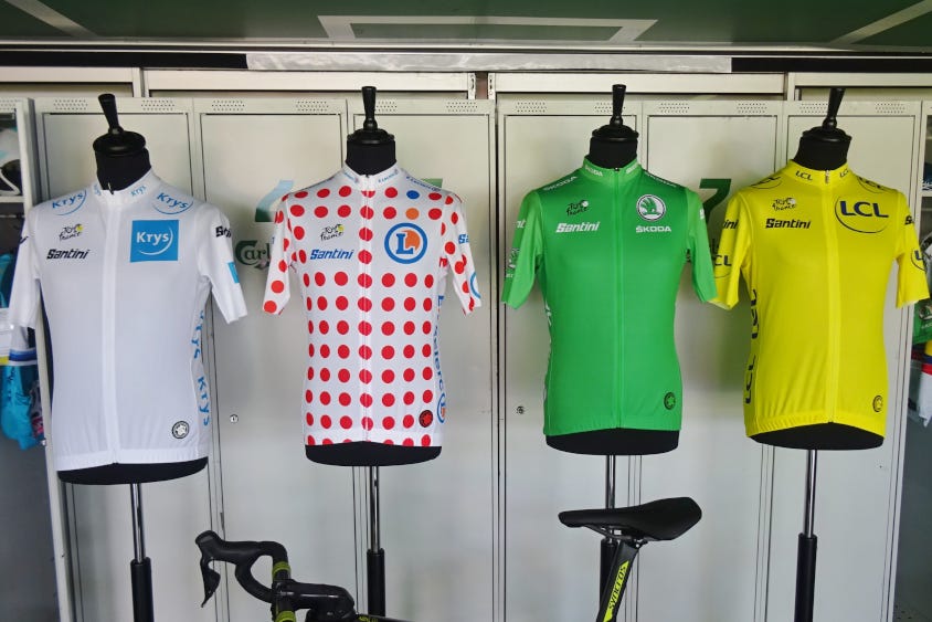 Tour de France Jerseys Explained | ACTIVE.com Tour de France Jerseys Explained | ACTIVE.com