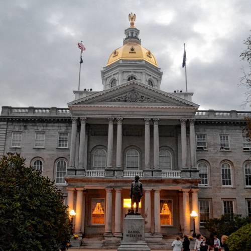 The New Hampshire State House in Concord on Oct. 4, 2018