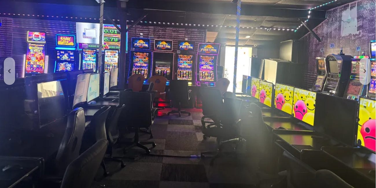 Illegal Gambling Operation Shut Down at Bradenton Arcade