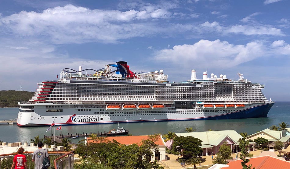 Carnival Mardi Gras cruise ship