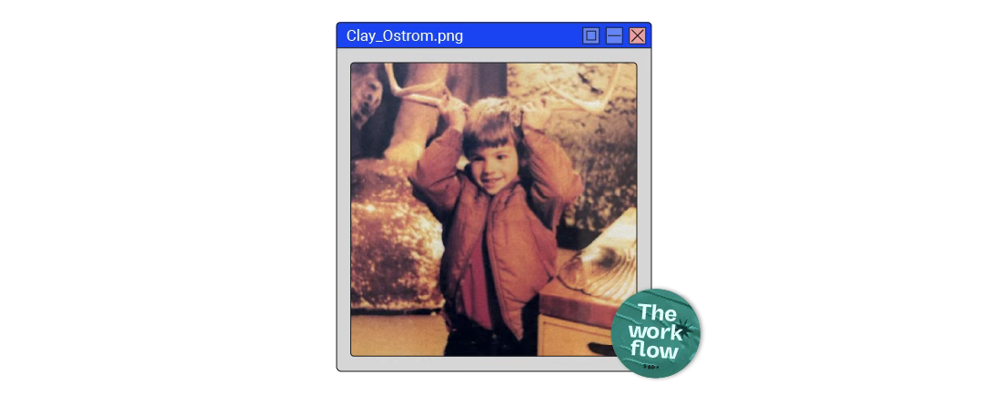 Baby photo of Clay Ostrom Baby photo of Clay Ostrom