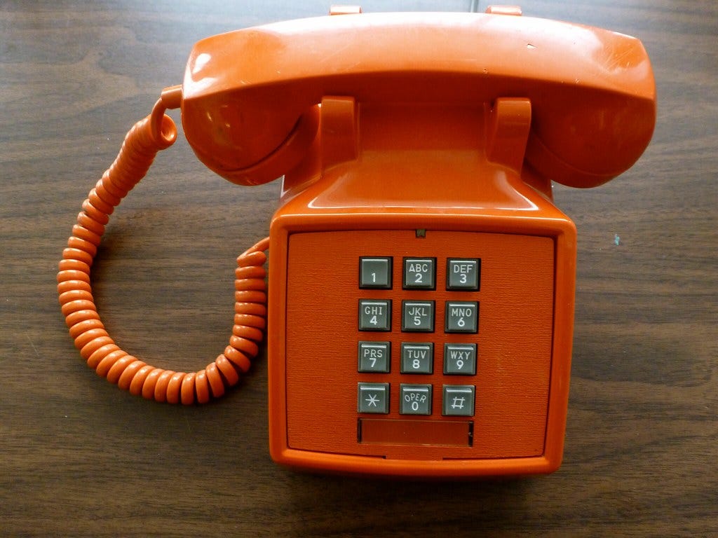 2013-04-02 Bright | We have quite a collection of phones set… | Flickr