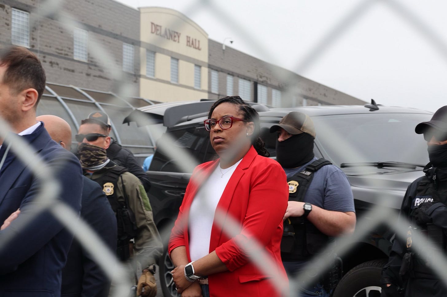 McIver charged after ICE center scuffle; Baraka's trespassing charges  dropped - New Jersey Globe