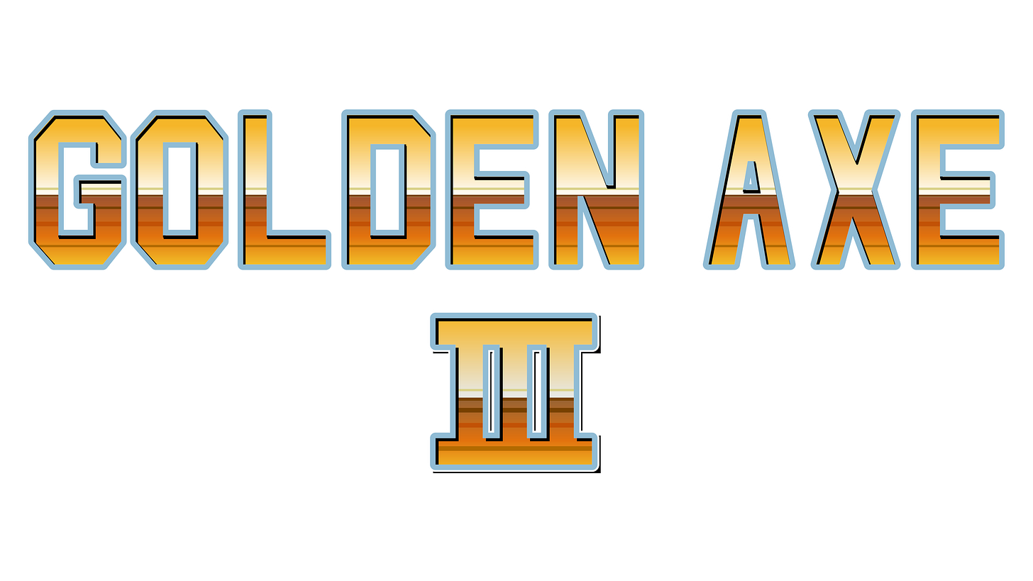Golden Axe III — Wikipédia Golden Axe III — Wikipédia
