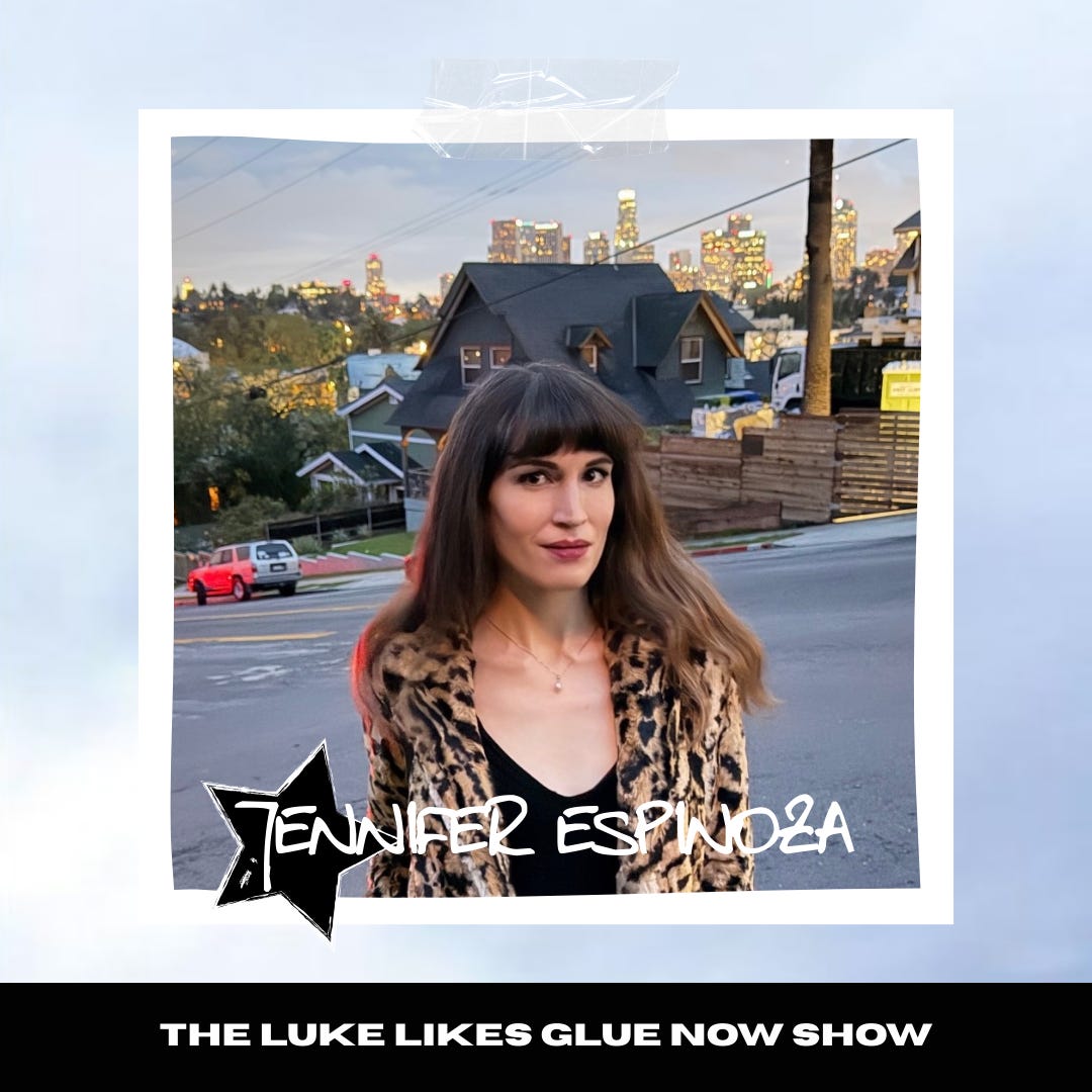 NEW GLUE: Jennifer Espinoza