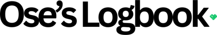 Ose's Logbook 