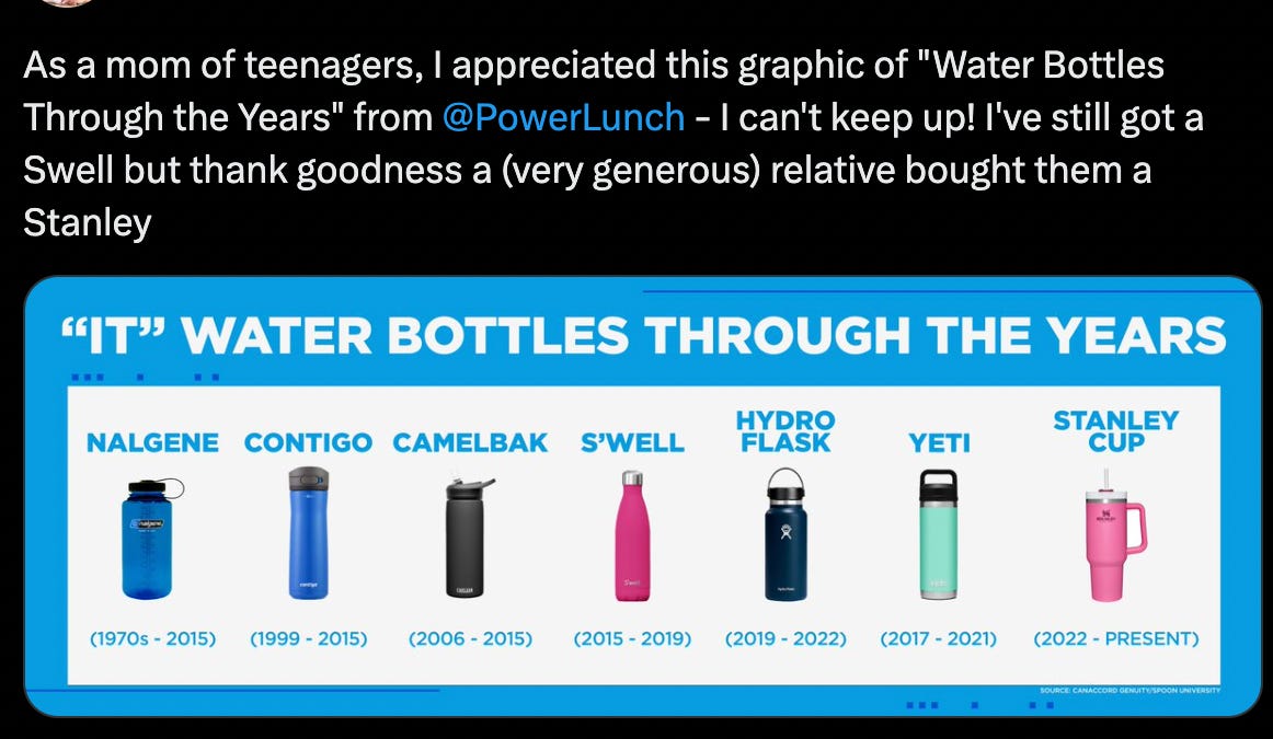 Stanley vs. Yeti: Making Hydration Cool - by Ana Almerini