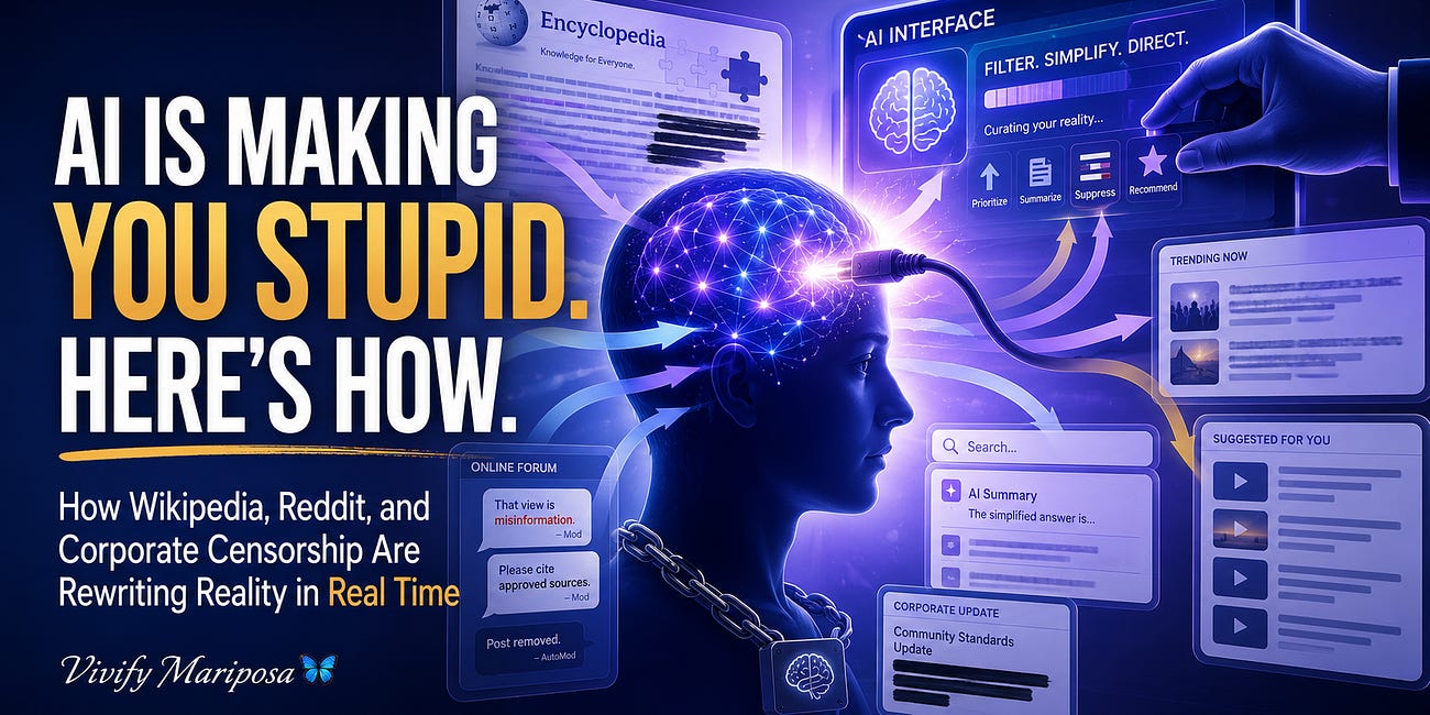 AI Is Making You Stupid. Here's How.