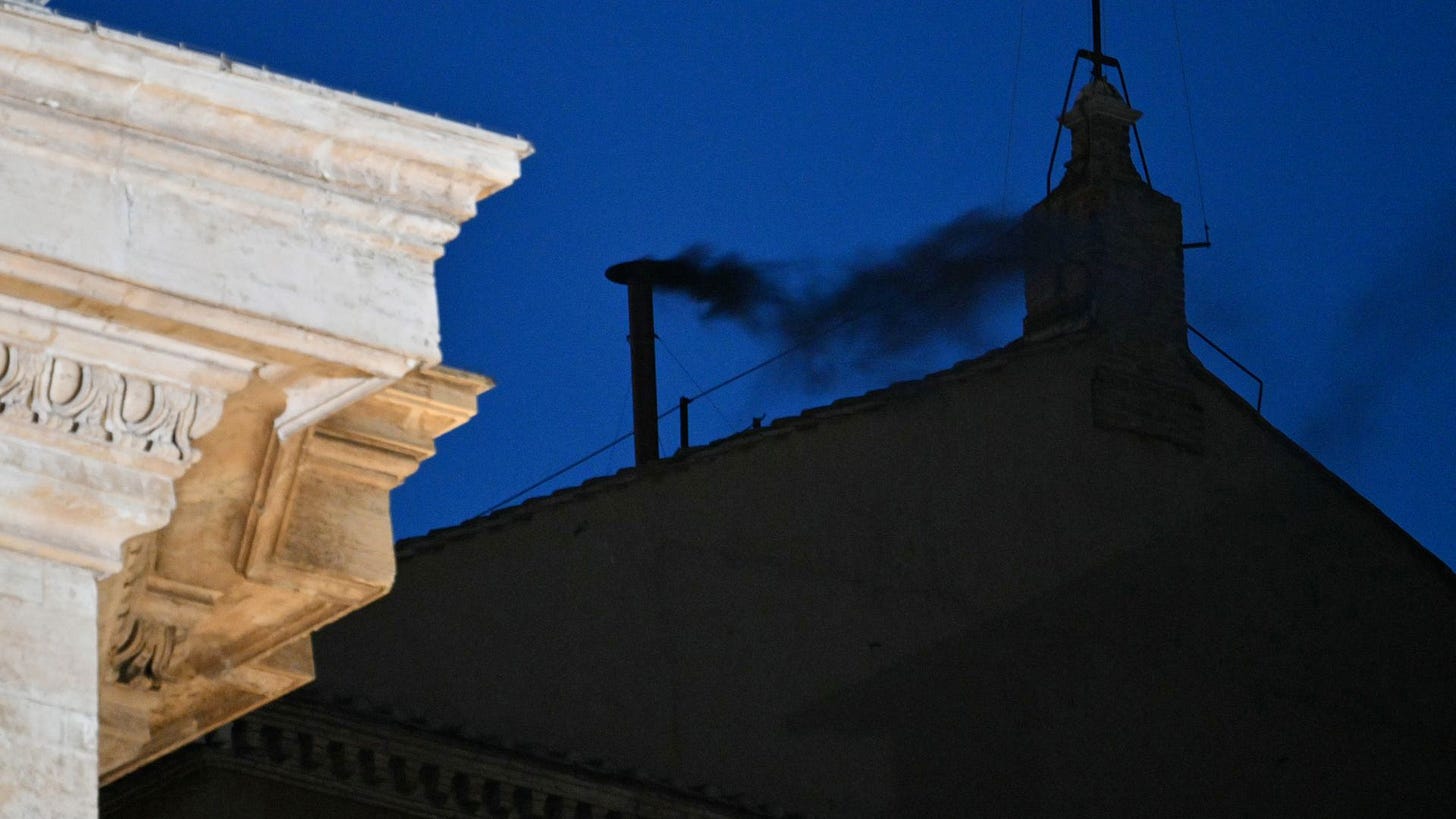 Conclave 2025: Black smoke means no pope selected on first ballot