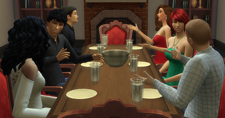 All Your Twisted Secrets characters as Sims characters