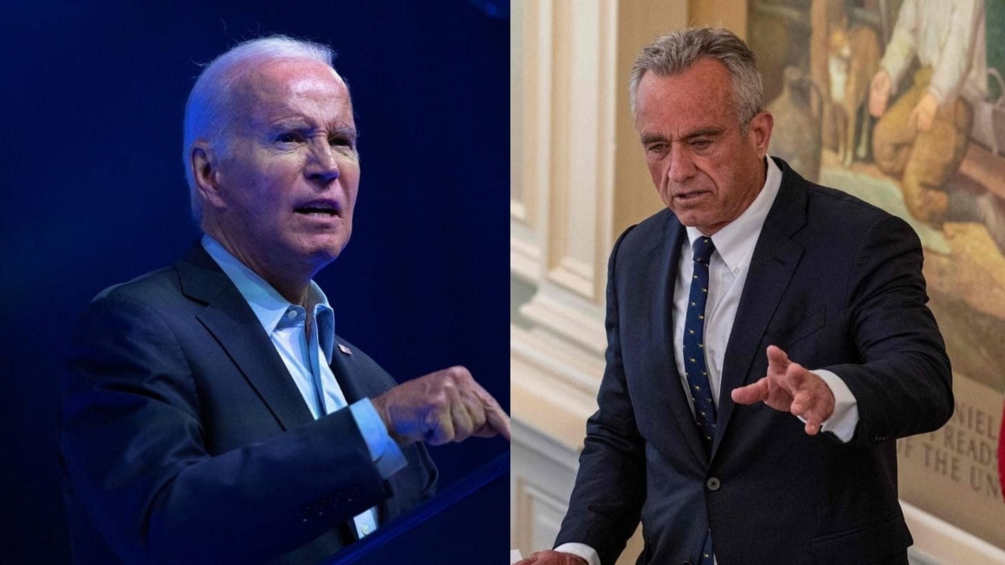 Robert Kennedy Jr is pushing ahead of President Joe Biden, poll suggests |  World News - Hindustan Times