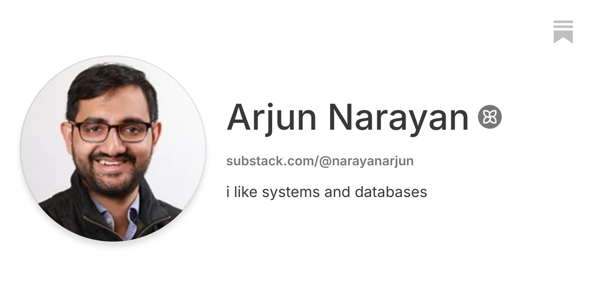Arjun Narayan | Substack